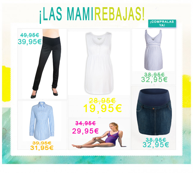 rebajas ropa premama