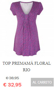 Camiseta Premamá Floral