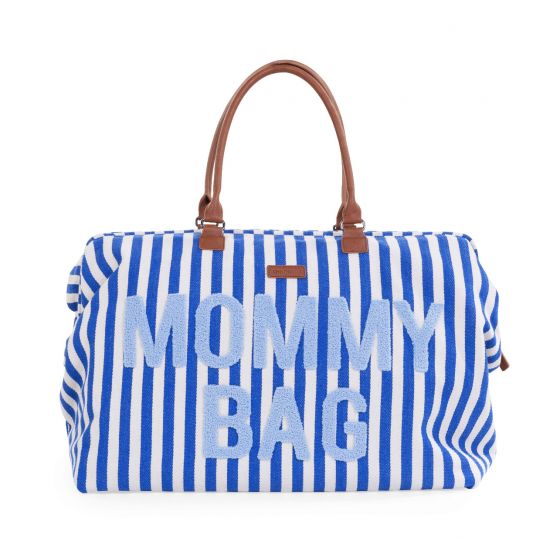 Bolsa de Maternidad Mommy Bag® - Rayas Blanco/Azul