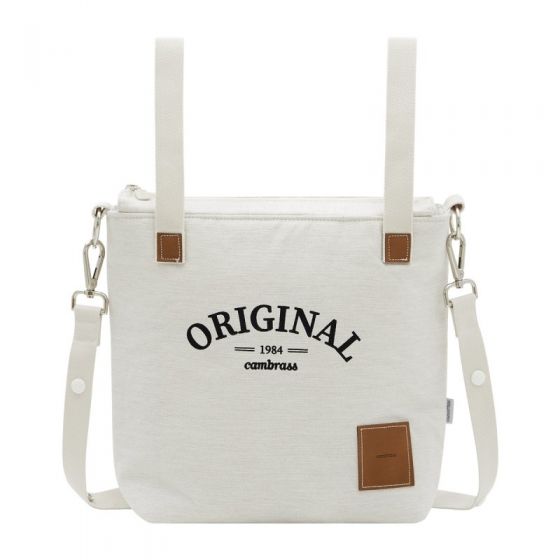 BOLSO TALEGA NATURA BEIGE 12x40x35 CM