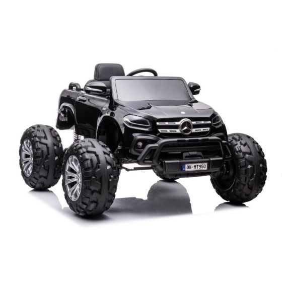 Coche Eléctrico Infantil Mercedes DK-MT950 4x4 24V LEAN CARS - Negro Lacado