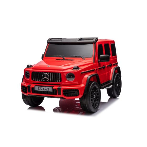 Coche Eléctrico Infantil Mercedes G63 XXL 4x4 12V LEAN CARS - Rojo