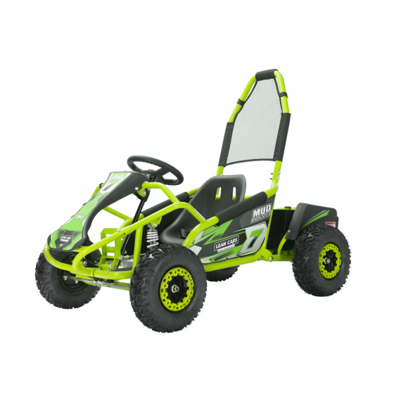 Buggy Eléctrico Infantil PREDATOR GK008E 48V LEAN CARS - Verde