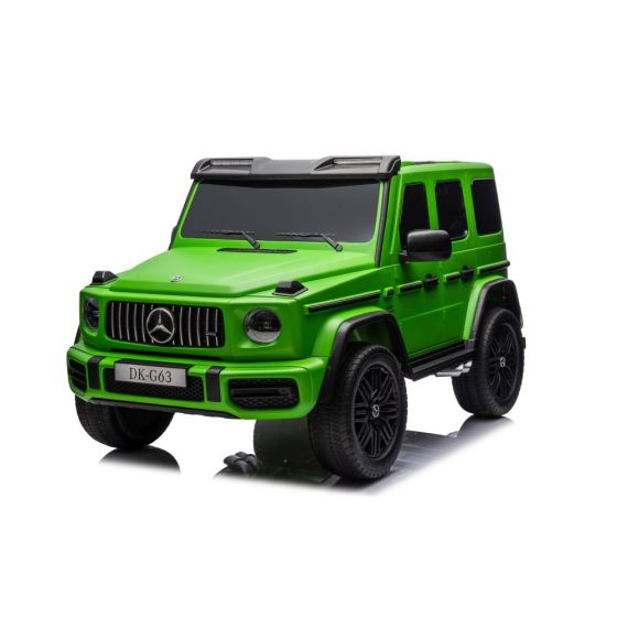 Coche Eléctrico Infantil Mercedes G63 XXL 4x4 24V LEAN CARS - Verde