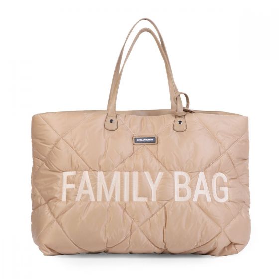 Bolso Family Bag Acolchado en Color Beige de Childhome- BLACK NOVEMBER - 