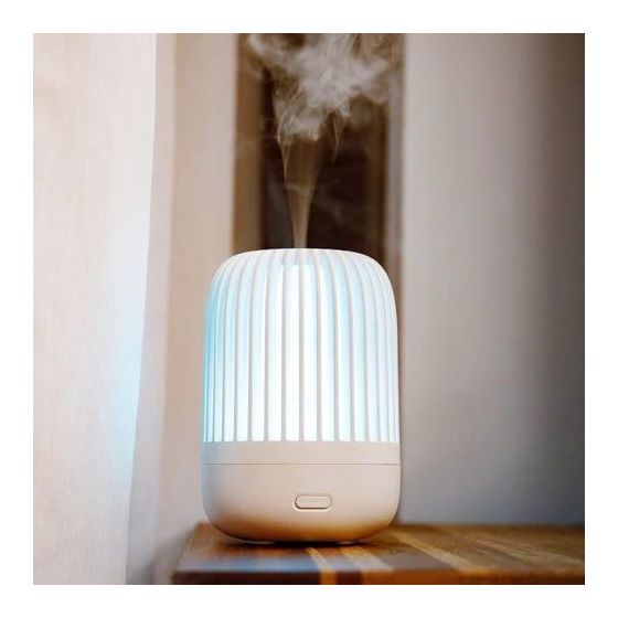 Difusor de Aromas y Humidificador Ultrasónico INNOGIO GIO-195 Blanco con Luz LED Multicolor