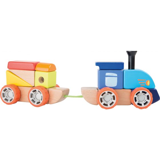 Juego de construcción en madera Tren - 22 piezas