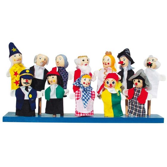 Juego de marionetas de Dedo 