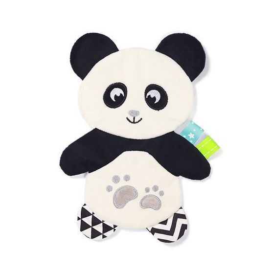 Peluche Panda Polly con Sonidos Suaves y Texturas Estimulantes para Bebés