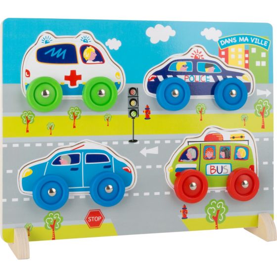 Puzzle de madera 3D Coches 