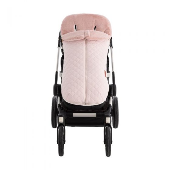 Saco para Silla de Paseo Universal Viella Rosa (45x98x3 cm) – Adaptable, Desenfundable y con Cremalleras Laterales