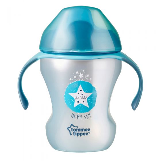 Taza de entrenamiento Tommee Tippee  A partir de 7 meses + modelo estrella