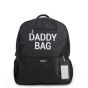 mochila daddy bag negra childhome