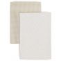 Pack de 2 bajeras para cuna de 60 , Colección Vichy beige Cambrass