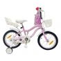 Bicicleta Infantil de 16 pulgadas Makani Aurora rosa