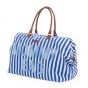 Bolsa de Maternidad Mommy Bag® - Rayas Blanco/Azul