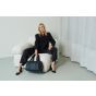 Bolso Maternal Mommy Club Signature en Cuero Vegano - Negro