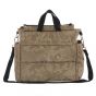 BOLSO MATERNAL PACK CRIPSI BEIGE 16x43x37 CM