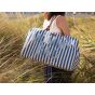 Bolsa de Maternidad Mommy Bag® - Rayas Blanco/Azul