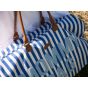 Bolsa de Maternidad Mommy Bag® - Rayas Blanco/Azul