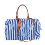 Bolsa de Maternidad Mommy Bag® - Rayas Blanco/Azul