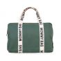 CHILD HOME Mommy Bolsa Signature Canvas verde