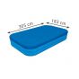 Cobertor de invierno para piscina Bestway 305 x 183 cm