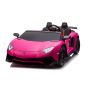 Coche Eléctrico Infantil Lamborghini XXL 24V LEAN CARS A8803 - Rosa