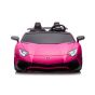 Coche Eléctrico Infantil Lamborghini XXL 24V LEAN CARS A8803 - Rosa