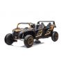 Coche Eléctrico Infantil Buggy 4x4 24V LEAN CARS A033 - Dorado