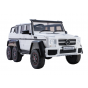 Coche Eléctrico Infantil Mercedes G63 6x4 24V LEAN CARS - Blanco