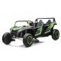 Coche Eléctrico Infantil Buggy 4x4 24V LEAN CARS A033 - Verde