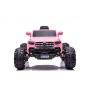 Coche Eléctrico Infantil Mercedes DK-MT950 4x4 24V LEAN CARS - Rosa Claro