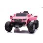 Coche Eléctrico Infantil Mercedes DK-MT950 4x4 24V LEAN CARS - Rosa Claro