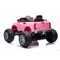 Coche Eléctrico Infantil Mercedes DK-MT950 4x4 24V LEAN CARS - Rosa Claro