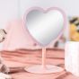 Espejo Corazón Rosa con Luz LED INNOGIO GIO-758 para Niñas