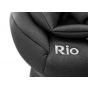 Silla de Coche Rio I-Size en Negro 40-105 cm: Viaje con Estilo y Seguridad , con Giro 360 y Pata de Apoyo