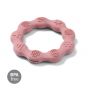 Anillo Mordedor de Silicona en Rosa - Calma y Estimulación Durante la Dentición