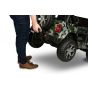 Vehículo eléctrico todo terreno Jeep Rubicon Verde Camuflaje con batería