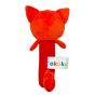 Sonajero con Chirriador de Peluche en Forma de Zorro BabyOno - Diversión y Estimulación Sensorial