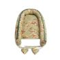 Velvet Baby Nest/baby Cocoon – SQUARE GREEN