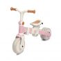 Triciclo Transformable en Bicicleta Faro  rosa