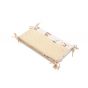 Protector de Cuna Beige con Conejo