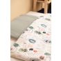 Juego de Ropa de Cama Infantil de 2 Piezas  Erizos Esmeralda 100x135 cm