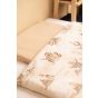 Juego de Ropa de Cama Infantil de 2 Piezas Marrón Grove 100x135 cm