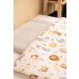 Juego de Ropa de Cama Infantil de 2 Piezas "Zodiaco Gris" 100x135 cm