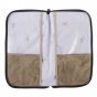 PORTADOCUMENTOS CRIPSI BEIGE 3x19x27 CM