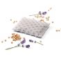 Almohada Térmica Gris con semillas de cereza