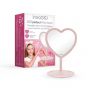 Espejo Corazón Rosa con Luz LED INNOGIO GIO-758 para Niñas