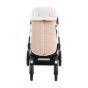 Saco para Silla de Paseo Universal Twin Beige (45x98x3 cm) – Adaptable y Desmontable, con Cremalleras Laterales y Frontales